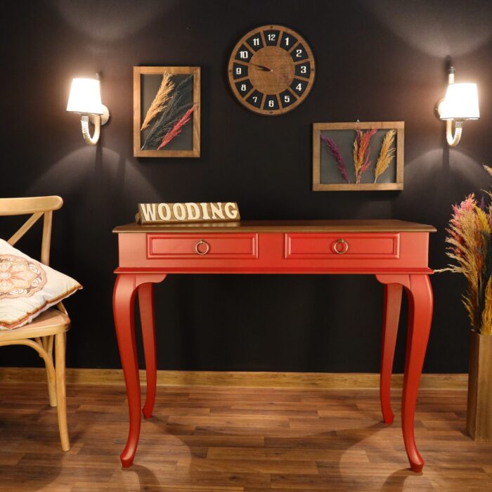 Wooding 100 Cm Masif Kırmızı Ceviz Dresuar