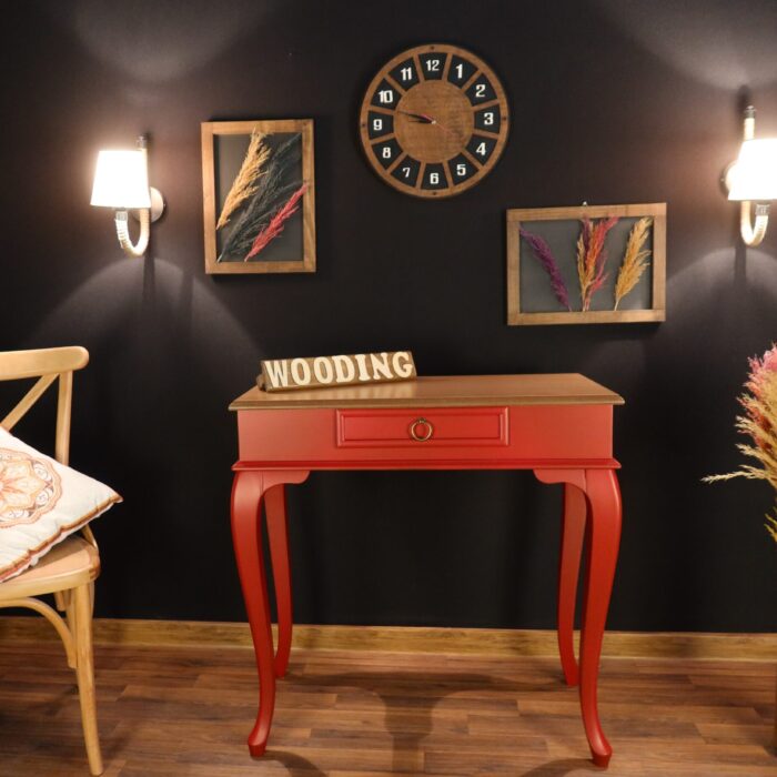 Wooding 80 Cm Masif Kırmızı Naturel Dresuar