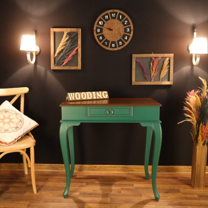 Wooding 80 Cm Masif Yeşil Ceviz Dresuar