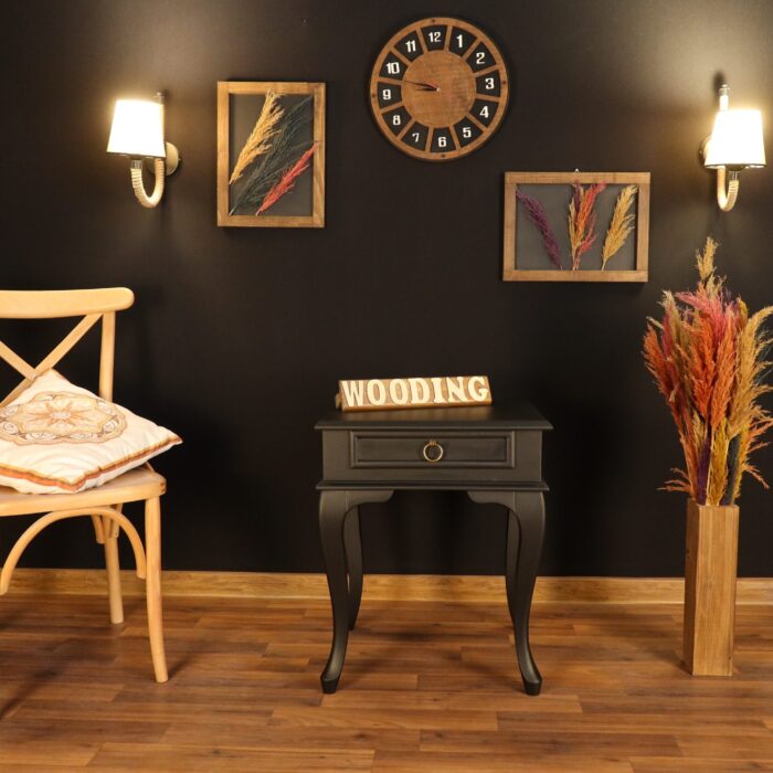 Wooding Masif Siyah Komodin Telefonluk